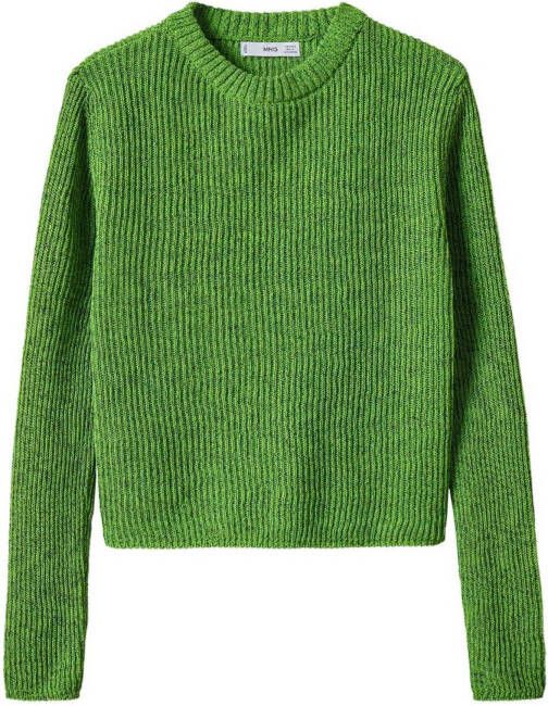 Mango Petra grofgebreide pullover met ronde hals