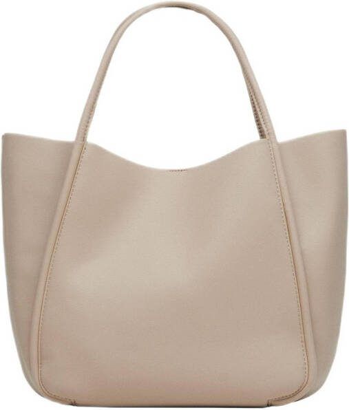 Mango Shopper met dubbel handvat