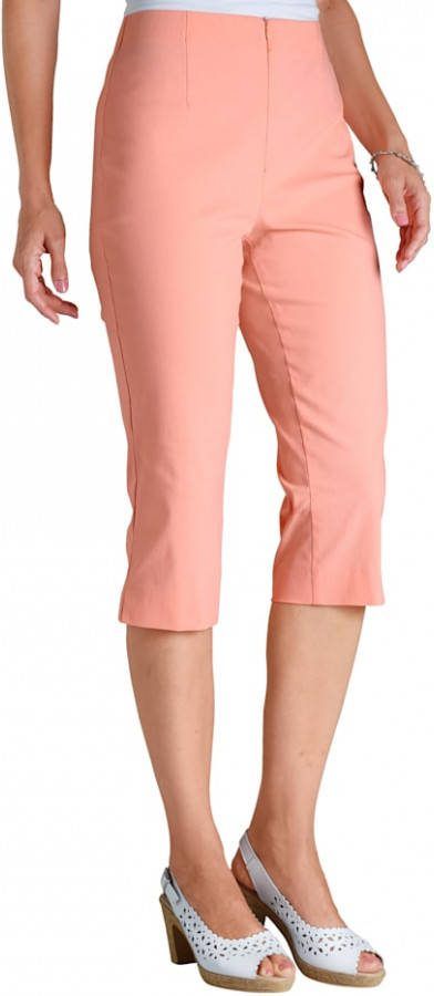 MONA 7/8 broek in zomers model Apricot