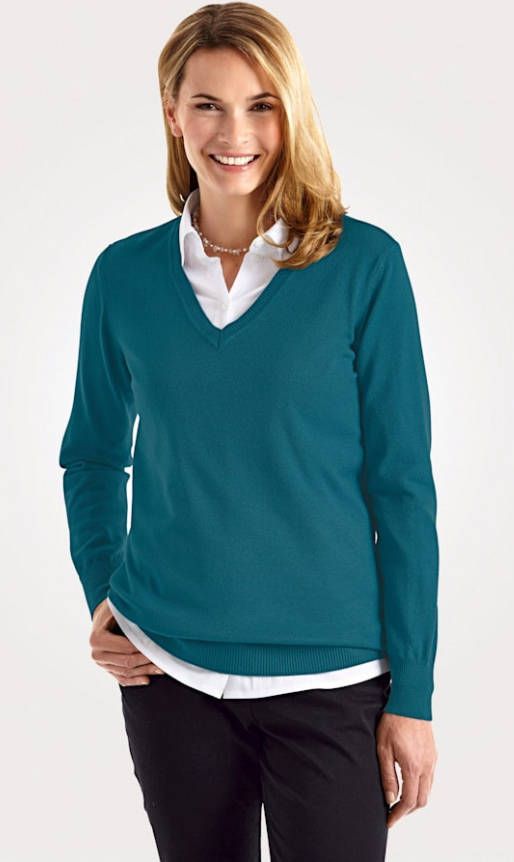 MONA Trui van TRAUMHAFT materiaal Petrol